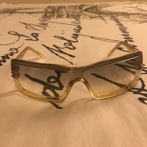 CHANEL Authentic Vintage Clear Sunglasses  🕶